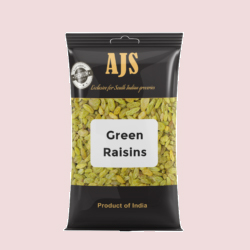 Green raisins